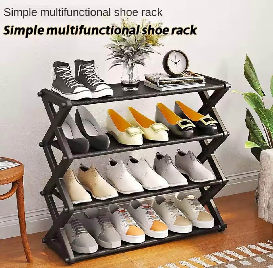 Nordic Wind 4-Tier Shoe Rack