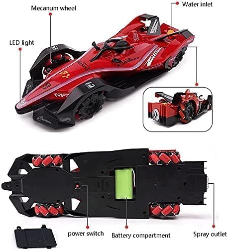 F1 Fast RC Drift Car,Hobby Remote Control Car LED Lights 4WD 2.4GHz 360°Rotating RC Race Sport Stunt Car,High Speed Formula 1 Model Vehicle Cool Toys Birthday Gifts for Kids Age of 6+