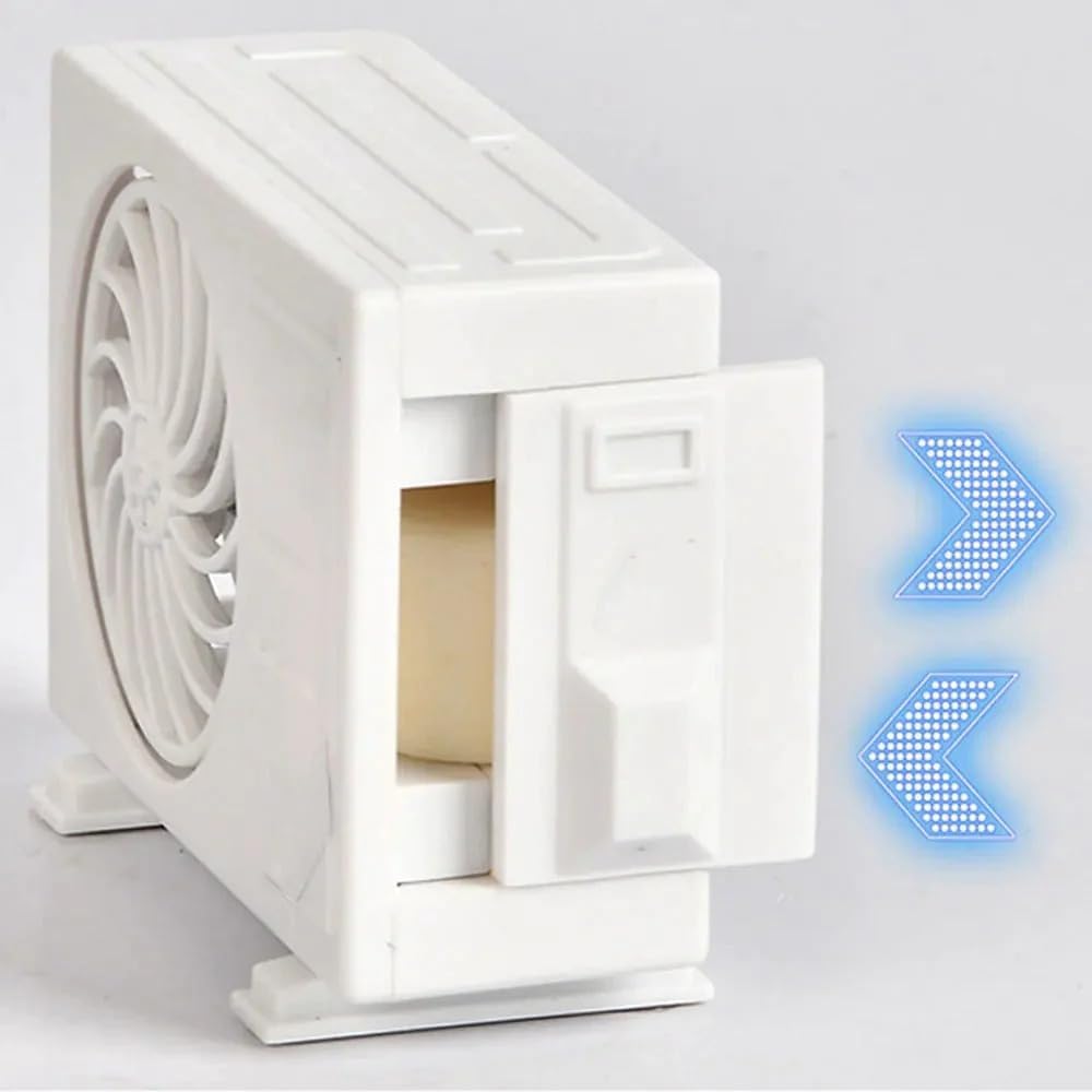 Car Air Freshner Miniature AC design Solar-Powered Car Perfume Car Air freshner with Perfume Diffuser