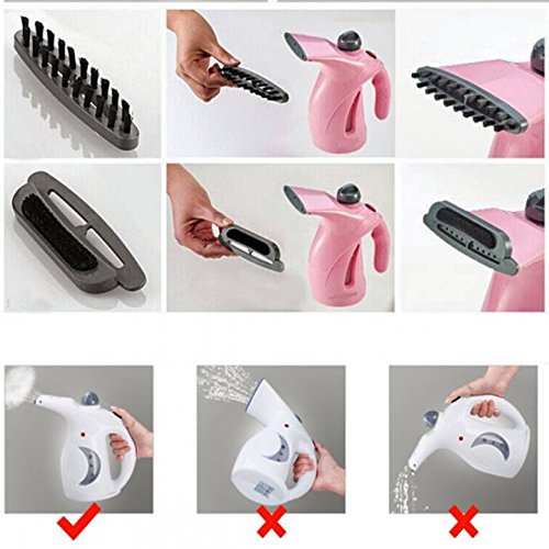 2 in 1 Mini Clothes Iron Vapor Hand Garment Steamer for Women