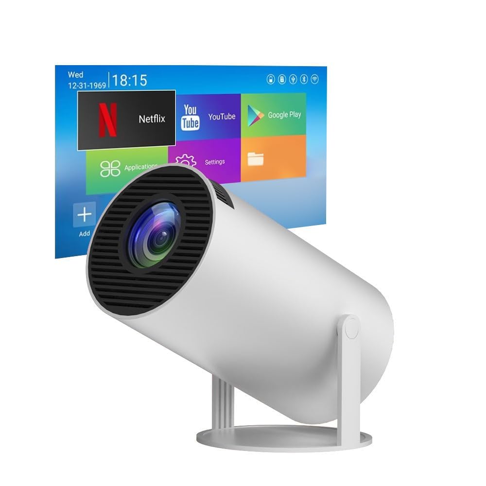HY300 Portable Mini Smart LED Projector