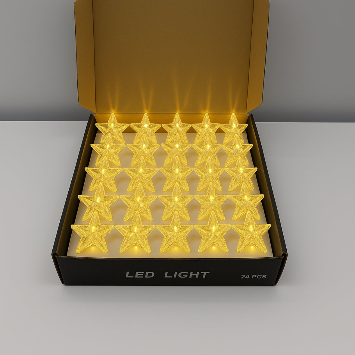 Star-Shaped LED Light (Pack of 24)