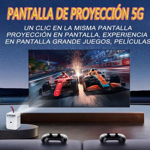 T6 Max Smart LCD Projector Portabile