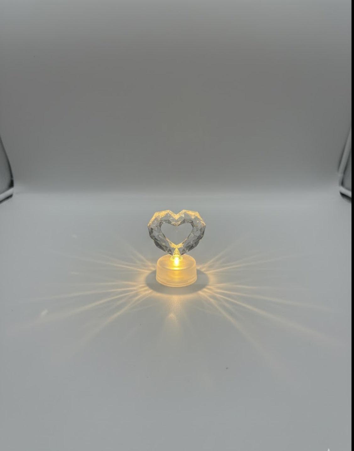 Heart Shape LED Candle Light (Pack of 24)
