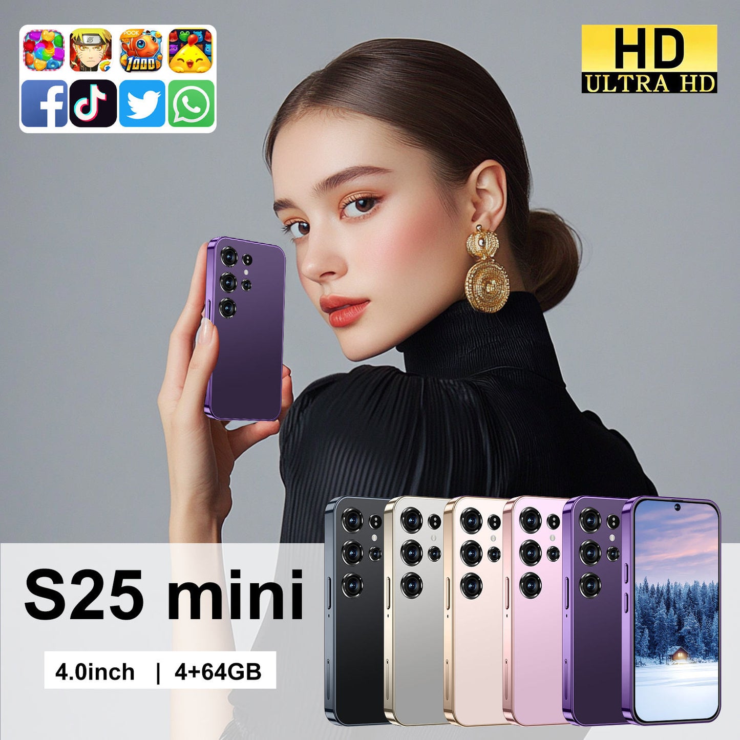 S25 ULTRA MINI SMART PHONE