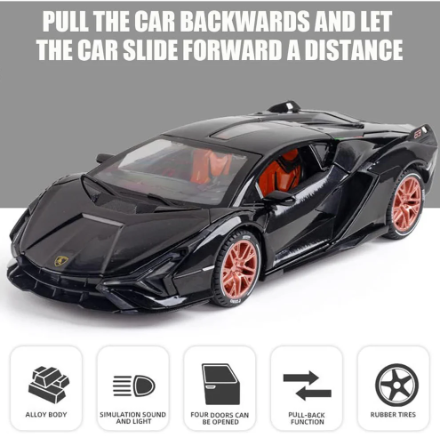 Lamborghini Sian 1:24 Scale Die-Cast Model Car