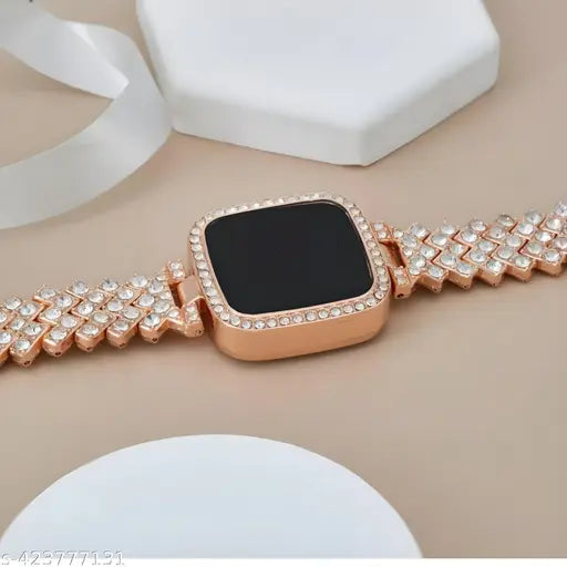 Digital Rhinestone Watch Set of 4