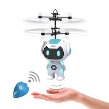 Flying induction aircraft toy ROBOT