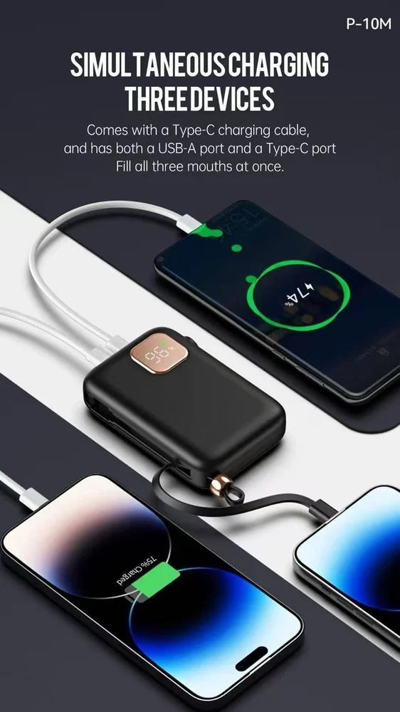 10000 maH Wireless Charging Powerbank