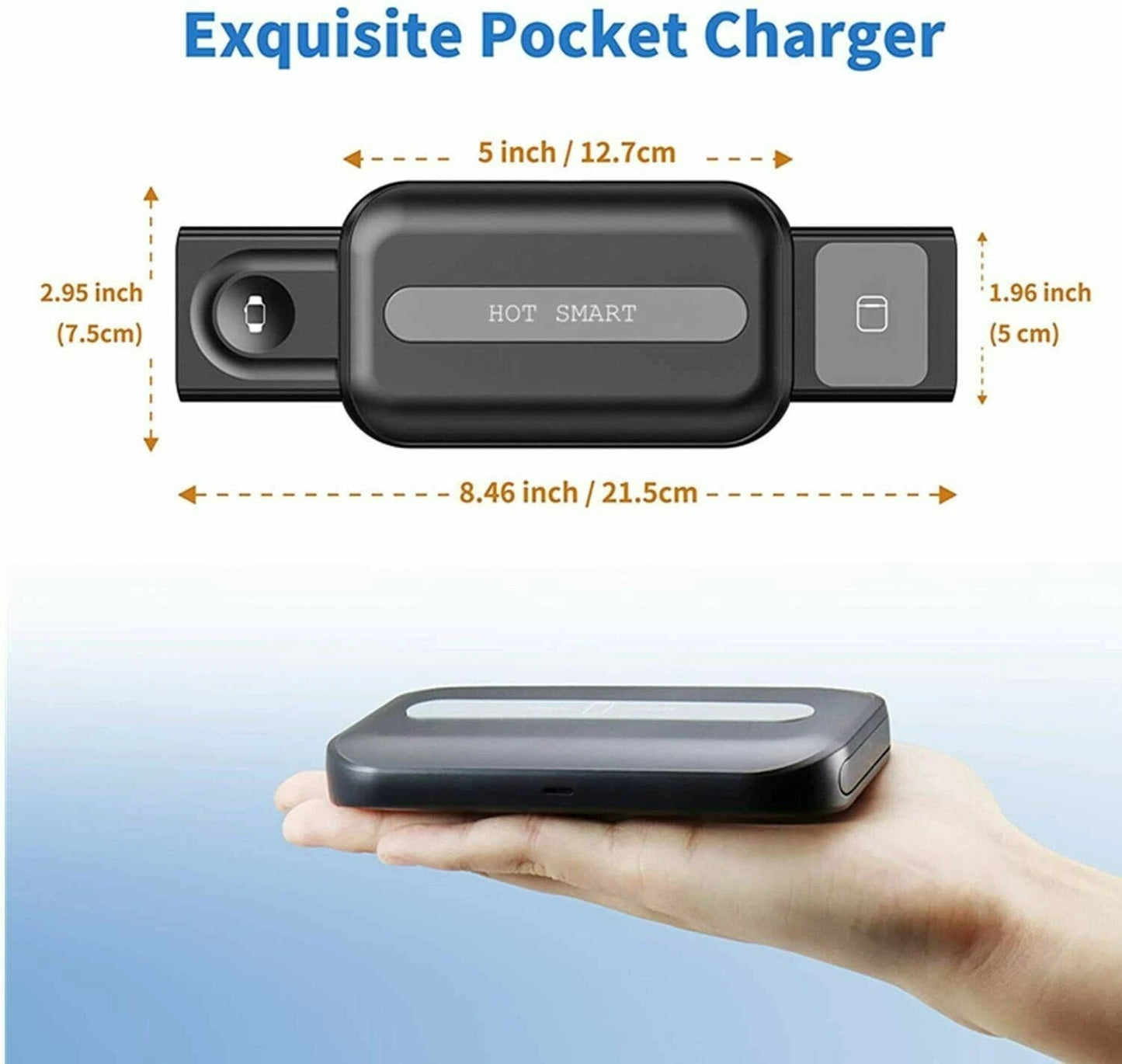 HOT 3-in-1 Wireless Fast Charger