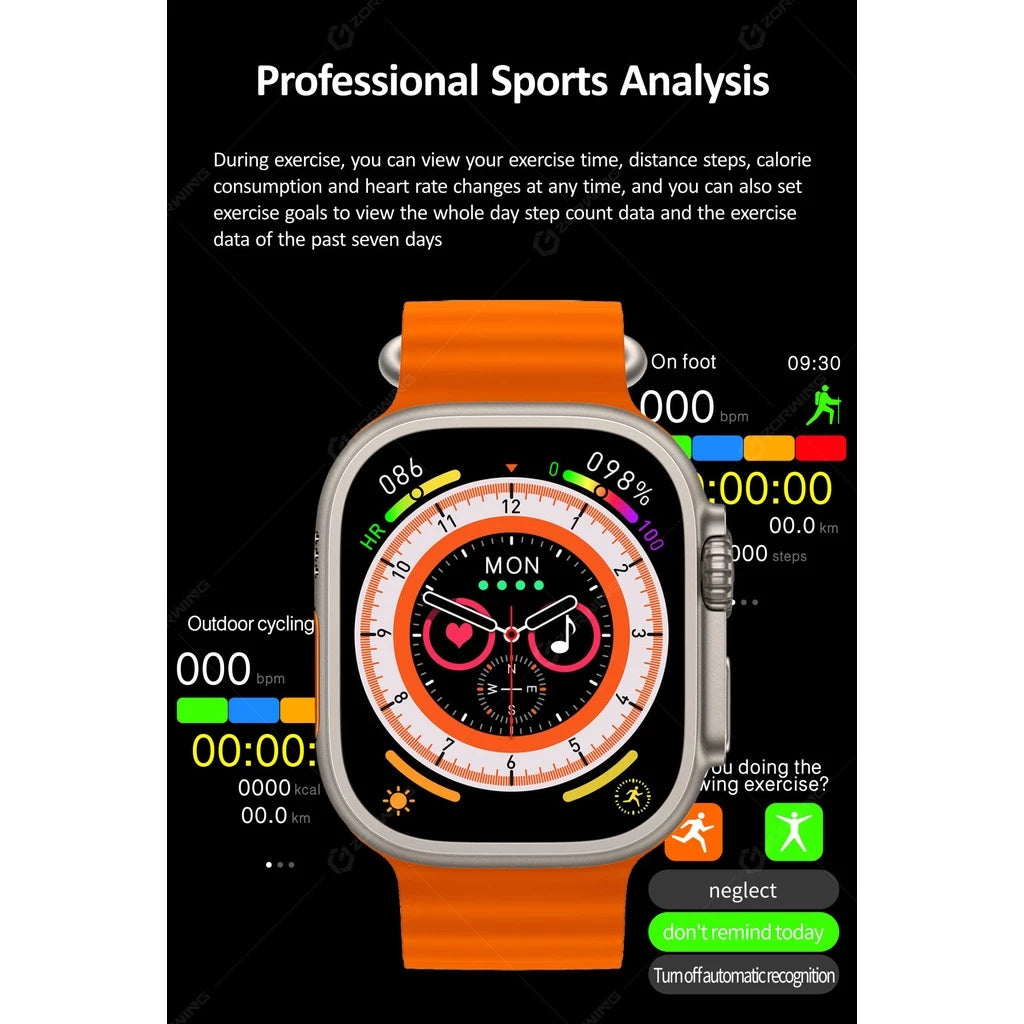 HK8 Pro Max Ultra Smart Watch