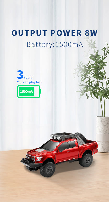 WS-589 Ford Raptor Portable Rechargeable Bluetooth Speaker