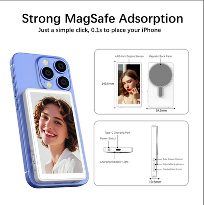 MAGNETIC MONITOR SELFIE SCREEN