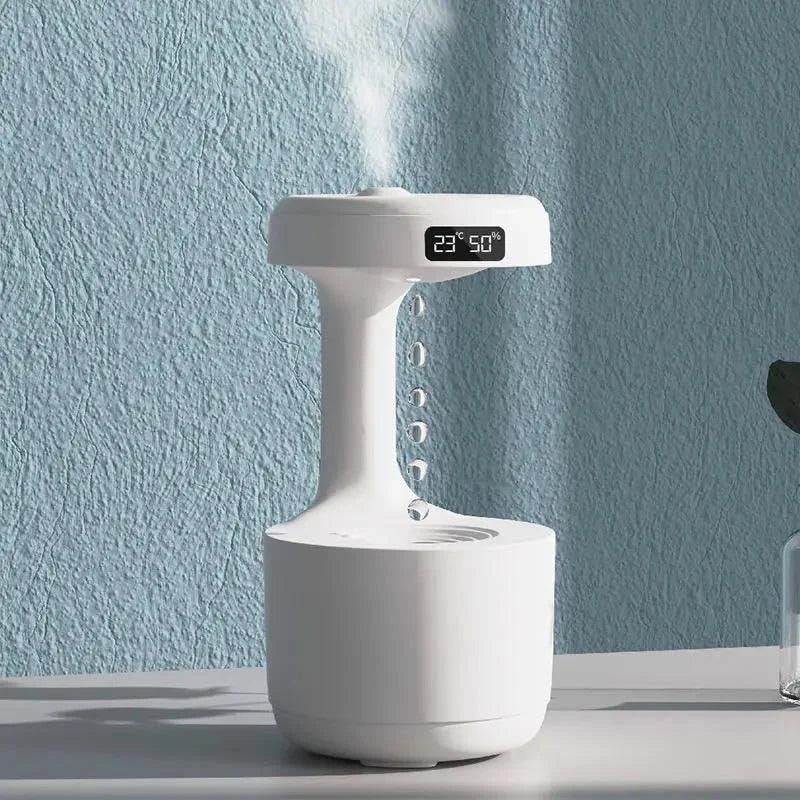 Anti-gravity Humidifier with Clock