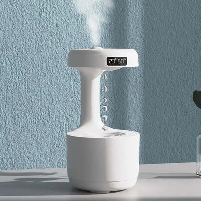 Anti-gravity Humidifier with Clock