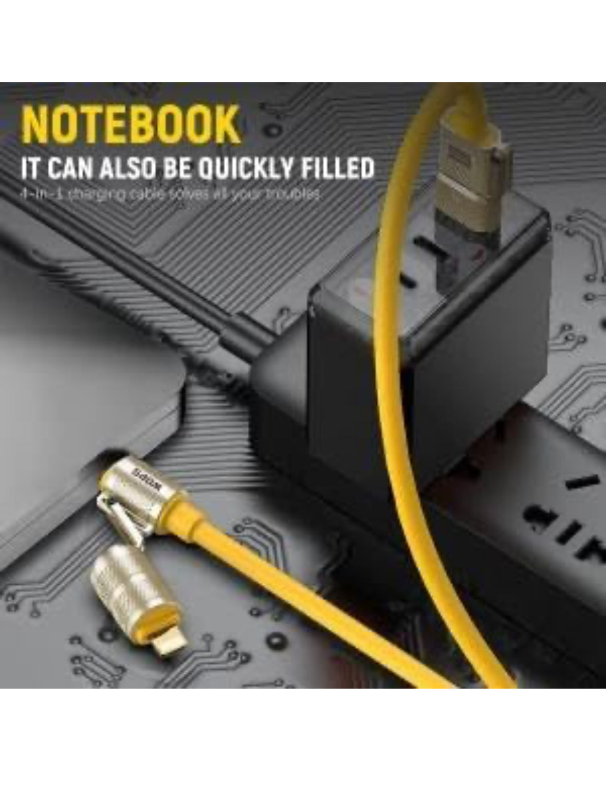 E+ 4 in 1 Fast Data Cable