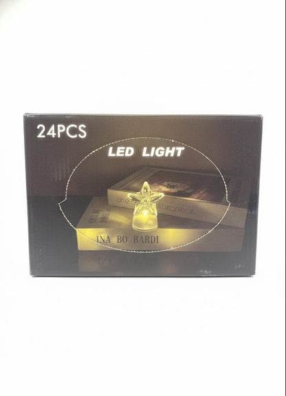 Star-Shaped LED Light (Pack of 24)