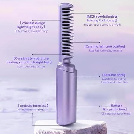 Hot Comb Hair Straightener