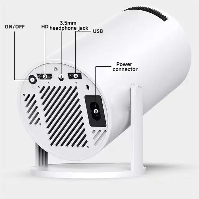 HY300 Portable Mini Smart LED Projector
