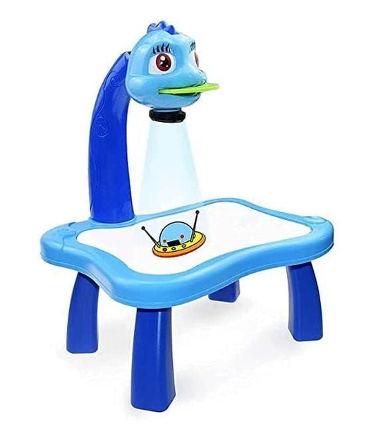 Projector Painting Table for Kids / 3 in 1 Projector Drawing Set/Led Art Drawing Projector Table with Light & Music, Learning Projection Painting Table for Kids 3-8 Years Old (Multi-Color)
