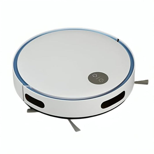 Robot Cleaner, Automatic Circle Sweeper Vacuum Cleaner with Noise Reduction and Long Battery Life Full Space Coverage for Wood Floors