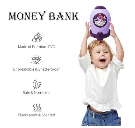 Space Shuttle Themed Money Bank