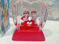 Crystal Glass Heart Showpiece