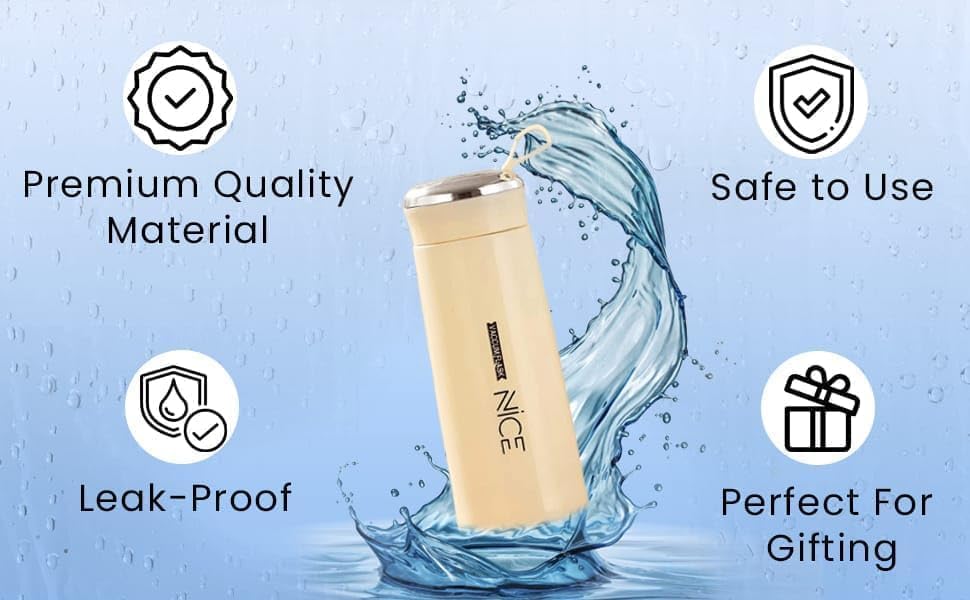 Pastel Thermos Bottle – Stylish & Leakproof Stainless Steel Flask Nice Water bottel