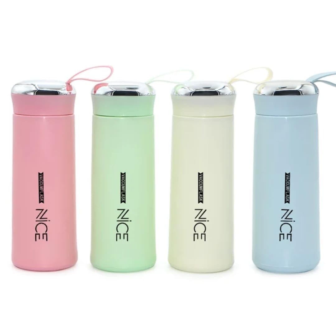 Pastel Thermos Bottle – Stylish & Leakproof Stainless Steel Flask Nice Water bottel