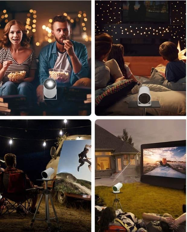 HY300 Portable Mini Smart LED Projector