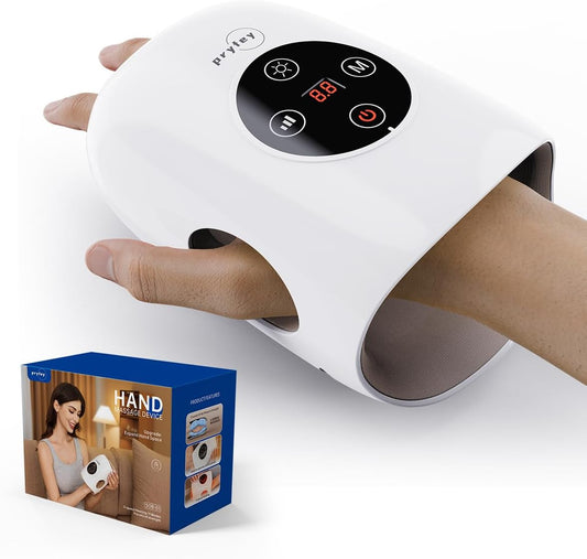 Hand Massager, 9 Modes 9 Intensities Hand Massage, Cordless Hand Massager for Arthritis and Carpal Tunnel, Gift for Women Mother's Day Father's Day