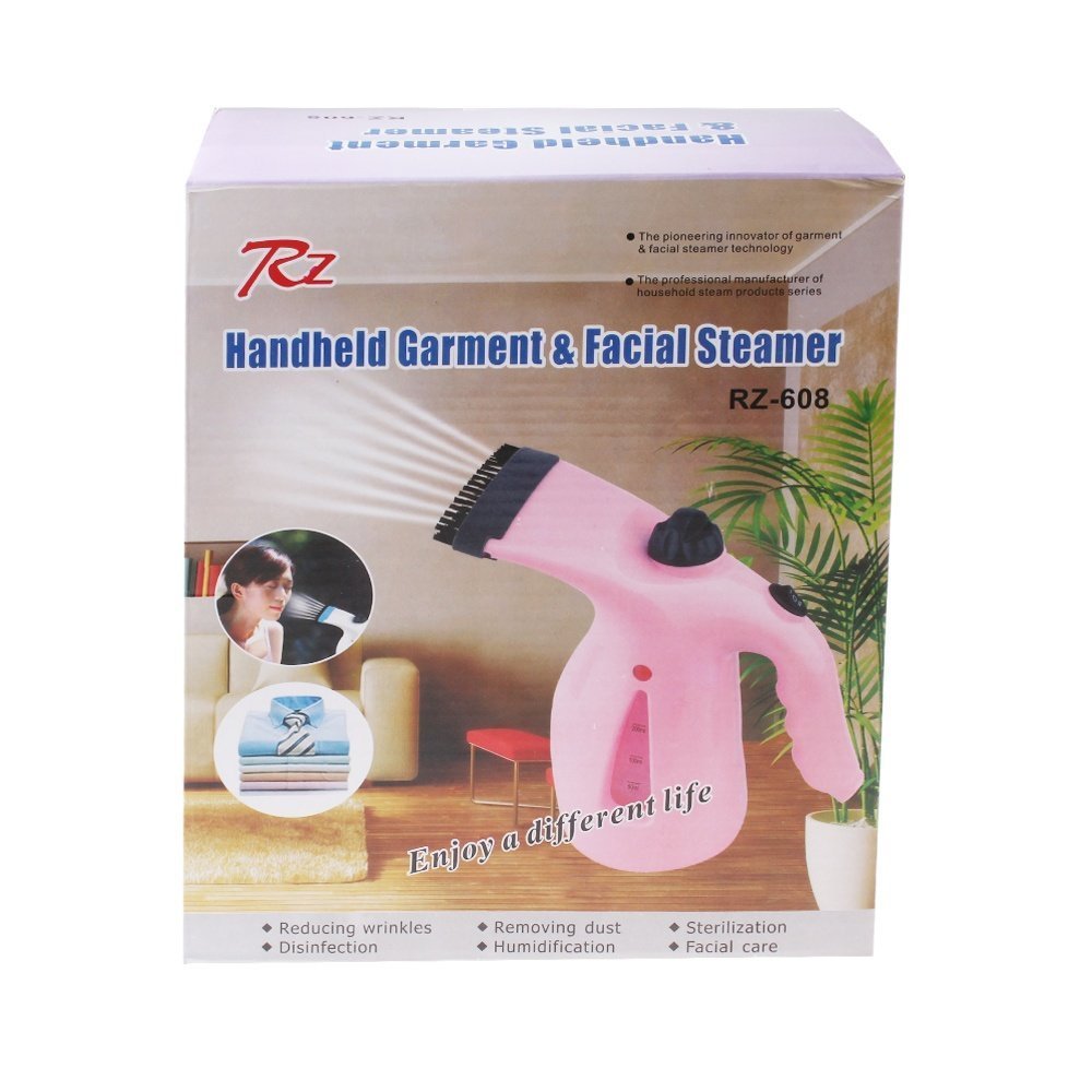 2 in 1 Mini Clothes Iron Vapor Hand Garment Steamer for Women