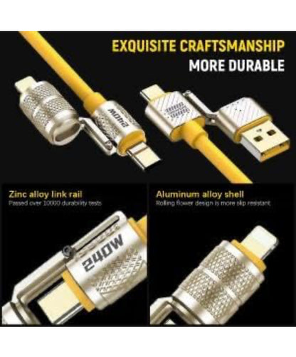 E+ 4 in 1 Fast Data Cable