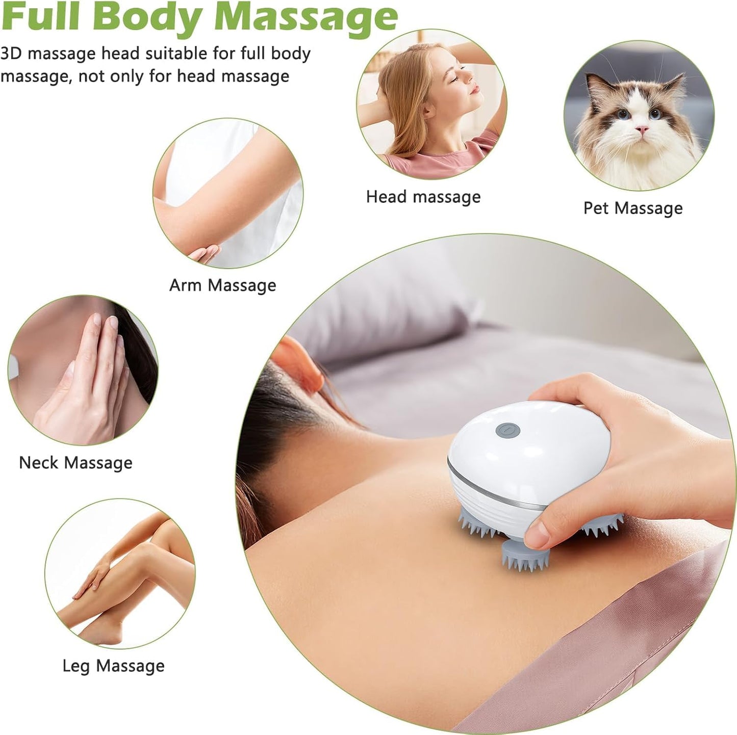 Scalp Massage, Electric Scalp Massager