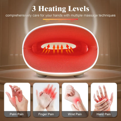 Hand Massager, 9 Modes 9 Intensities Hand Massage, Cordless Hand Massager for Arthritis and Carpal Tunnel, Gift for Women Mother's Day Father's Day
