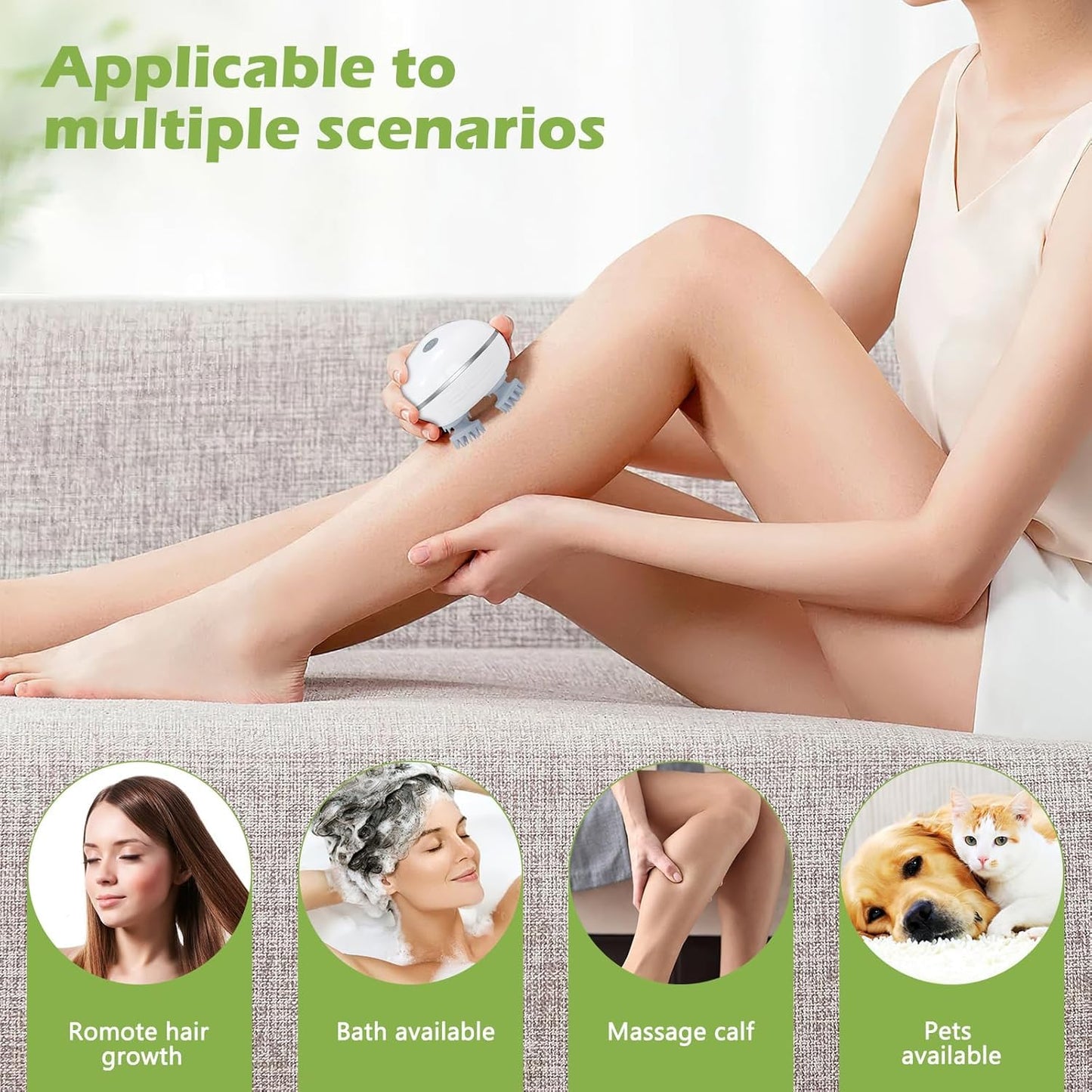 Scalp Massage, Electric Scalp Massager
