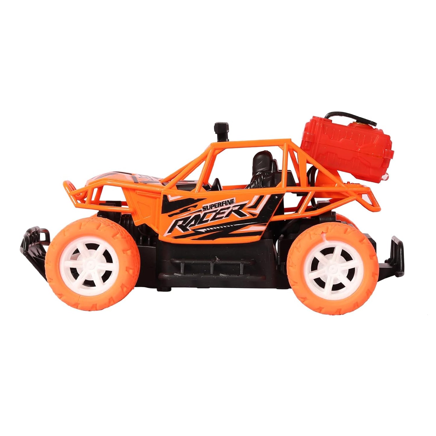 Remote Control Car for Kids with Mist Smoke Spray Function 2 WD Monster Truck Rock Crawler Climbing RC Toy Vehicle Car for Boys and Girls (Orange) (Latest 2024)