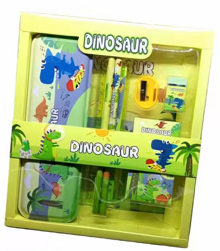 Dinasaur school box set for kids