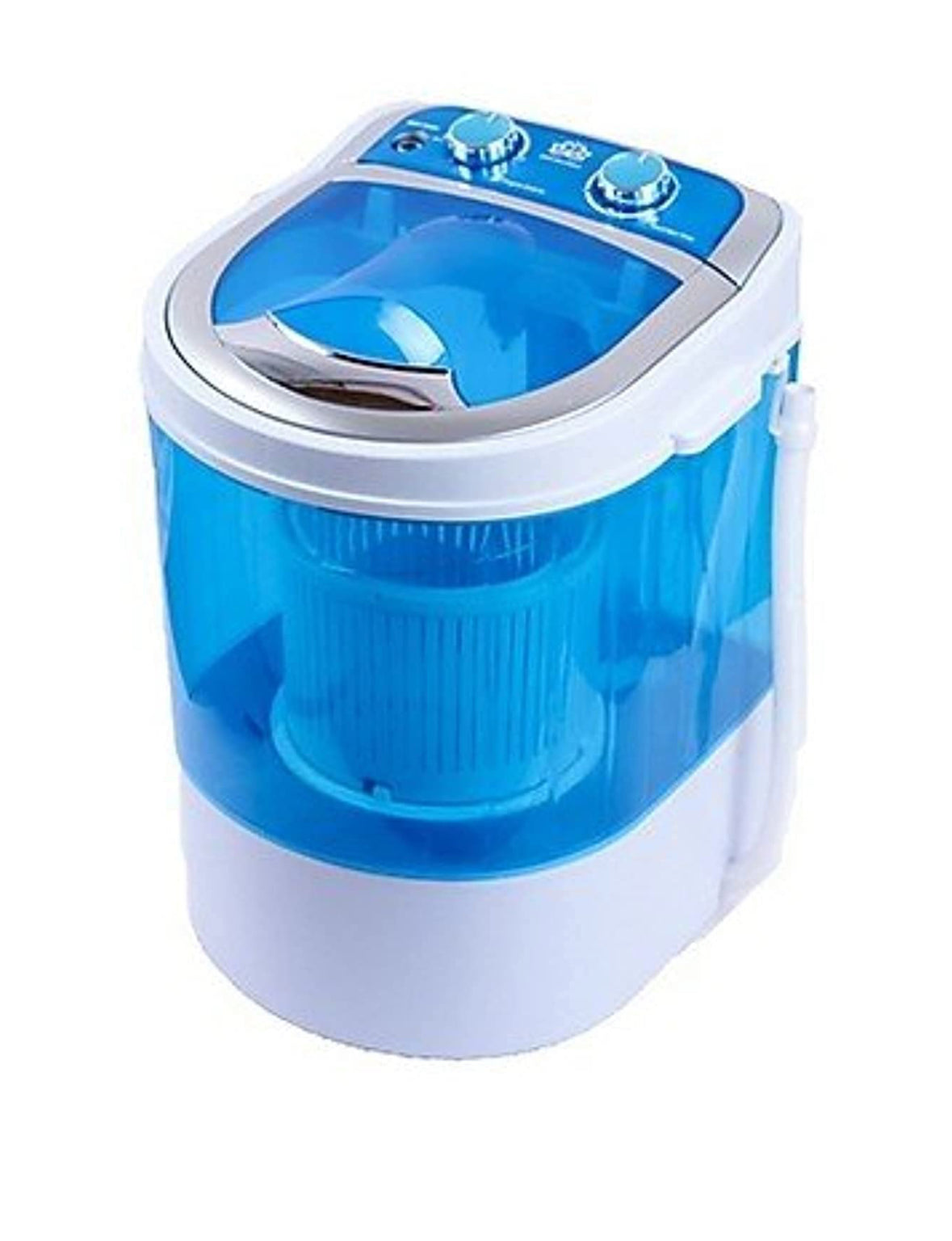 Portable 3 kg 2 Star Single Tub Top Load Mini Washing Machine with 1.5 kg Dryer Basket (Blue)
