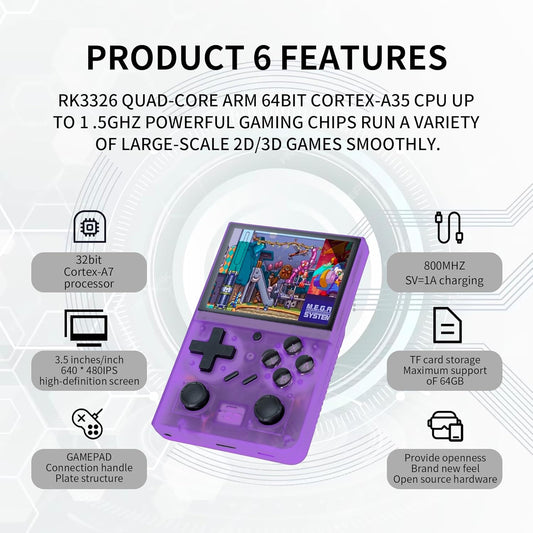 GAME CONSOLE MODEL D R35 PLUS
