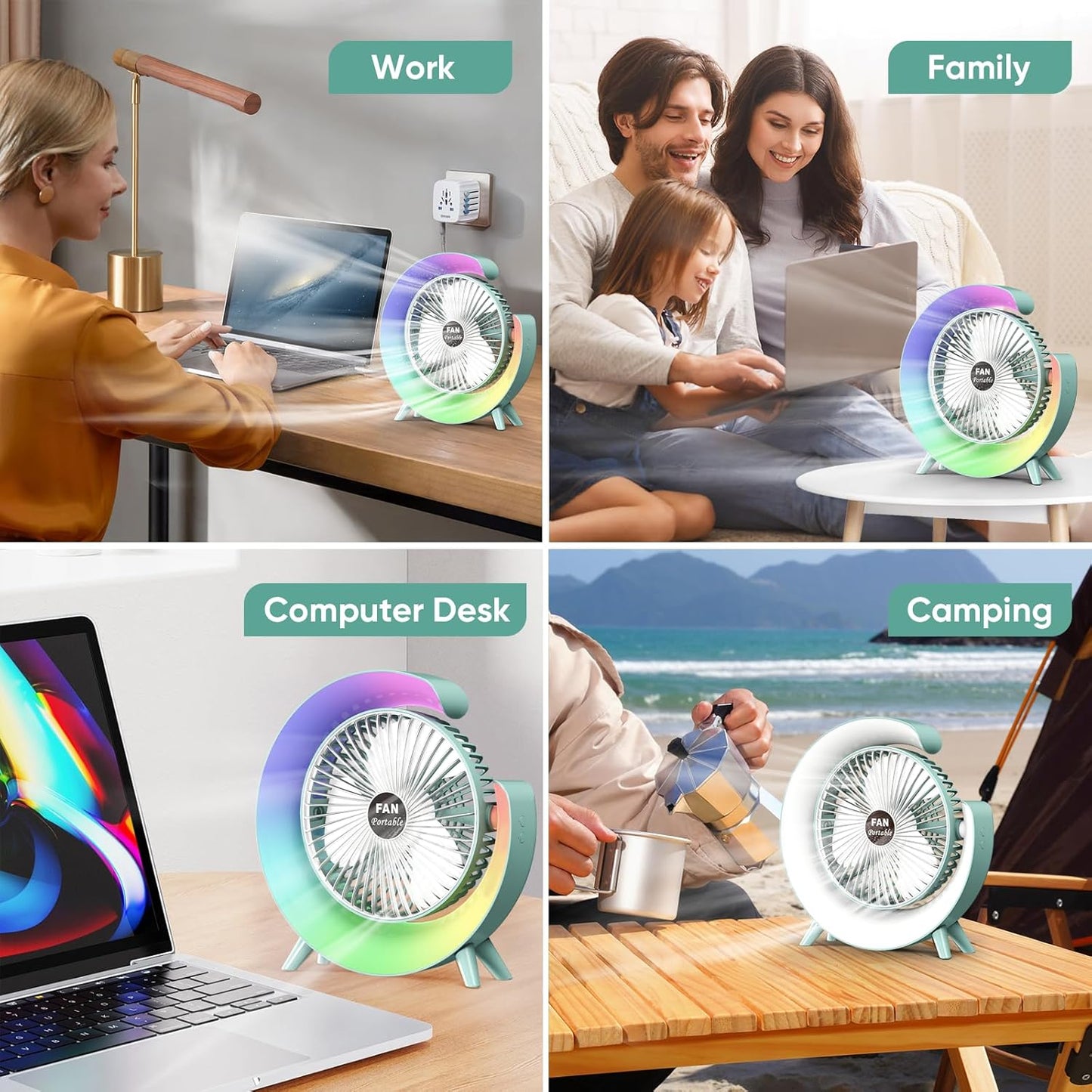 OSUKE Portable Desk Fan