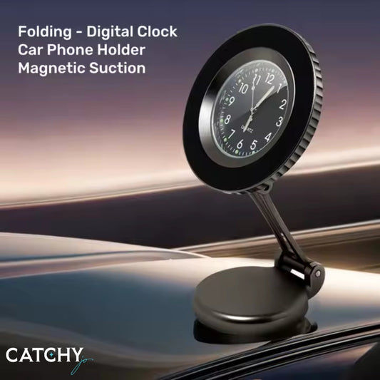 360 rotation MagSafe clock car mount