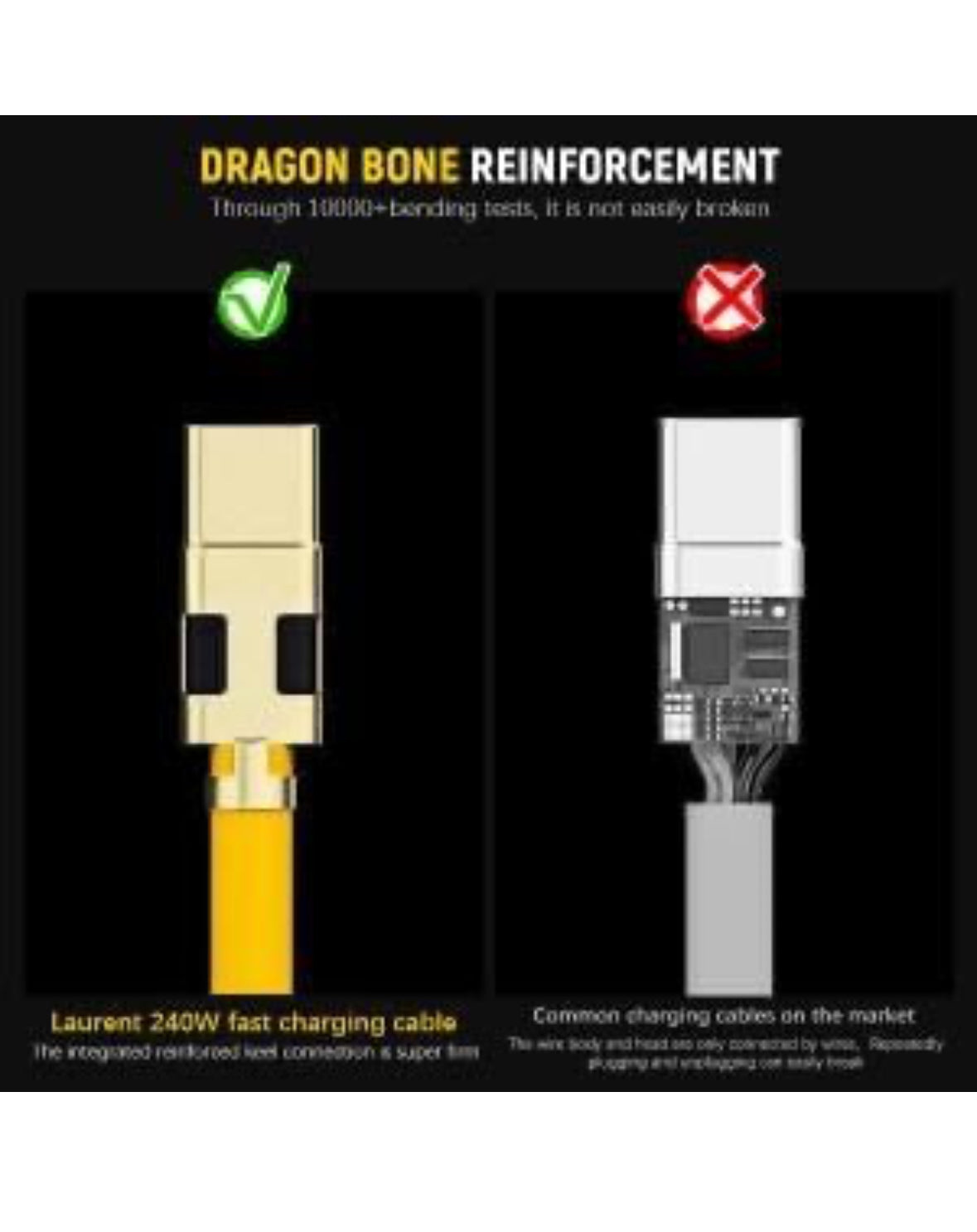 E+ 4 in 1 Fast Data Cable
