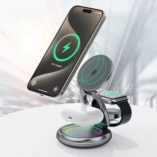 3 in 1 Magnetic wireless Charging