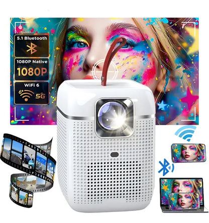 T6 Max Smart LCD Projector Portabile