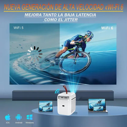 T6 Max Smart LCD Projector Portabile