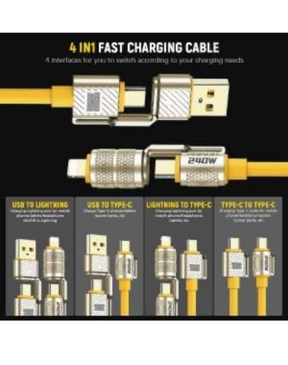 E+ 4 in 1 Fast Data Cable
