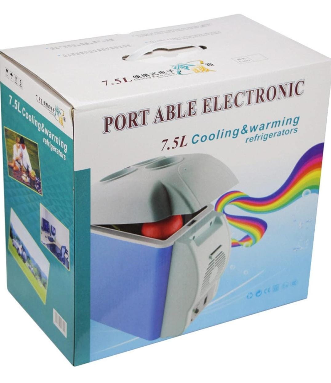 PORTABLE ELECTRONIC Cooling & warming refrigerator