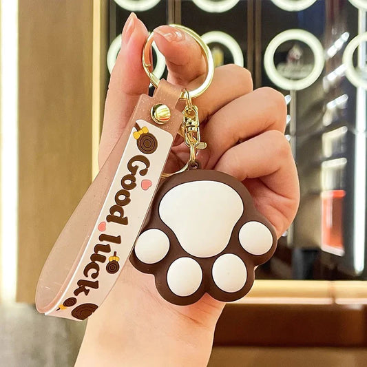 Lucky Day - 3D Paw Keychain