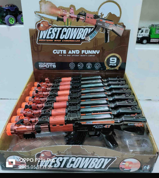 WEST COWBOY GUN BOX (9PCS BOX)